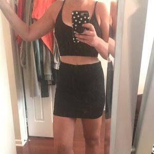 JOLT Black Mini Jean Skirt - Sz 5
